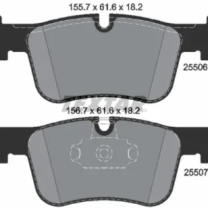 Oferta limitowana Zestaw klocków hamulcowych, hamulce tarczowe TEXTAR 2550601