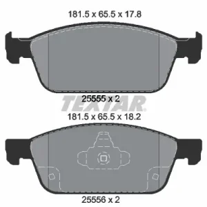 Zestaw klocków hamulcowych, hamulce tarczowe TEXTAR 2555501 Zamów teraz