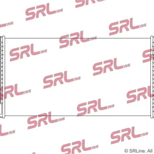 Wyprzedaż Chłodnica powietrza doładowującego SRLINE 25D1J8-1