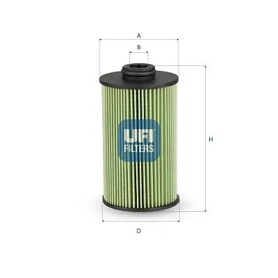 Filtr paliwa UFI 26.077.00 Bezpieczne zakupy