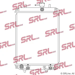Bestseller Chłodnica, układ chłodzenia silnika SRLINE 260408-2