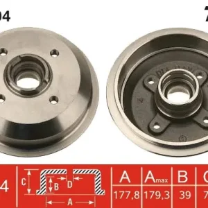 Bęben hamulcowy TRW DB4004 Oferta