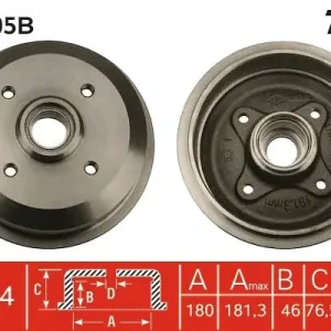 Zamów dziś Bęben hamulcowy TRW DB4005B