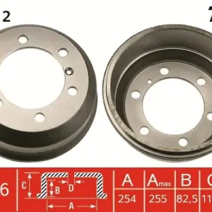 Tylko do końca tygodnia Bęben hamulcowy TRW DB4012