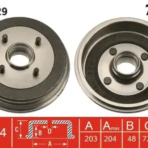 Sprawdź teraz Bęben hamulcowy TRW DB4029