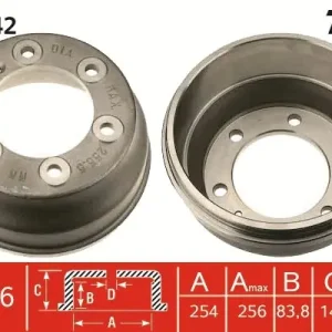 Bęben hamulcowy TRW DB4042 Bezpieczne zakupy
