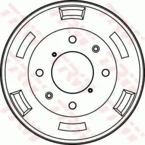 Niska cena Bęben hamulcowy TRW DB4050