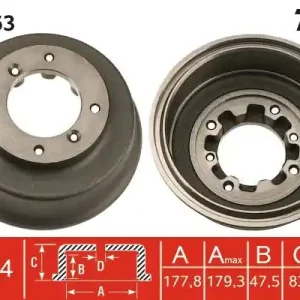 Zamów dziś Bęben hamulcowy TRW DB4063