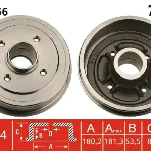 Bęben hamulcowy TRW DB4066 Zniżka