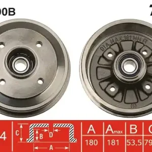 Bęben hamulcowy TRW DB4090B Tani