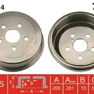 Bezpieczne zakupy Bęben hamulcowy TRW DB4114