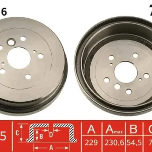 Bęben hamulcowy TRW DB4116 Ostatnia szansa