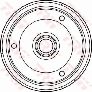 Ostatnia szansa Bęben hamulcowy TRW DB4119