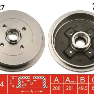 Szybka wysyłka Bęben hamulcowy TRW DB4127