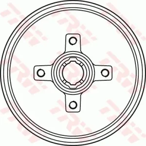 Szybka wysyłka Bęben hamulcowy TRW DB4134BR