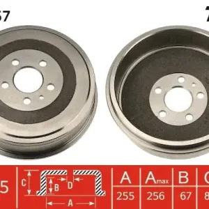 Bęben hamulcowy TRW DB4157 Wyprzedaż