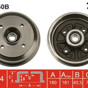 Promocja Bęben hamulcowy TRW DB4160B