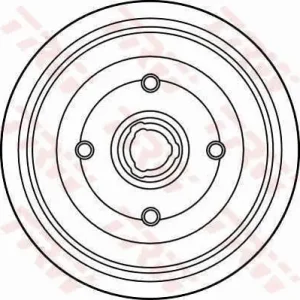 Bęben hamulcowy TRW DB4161 Bezpieczne zakupy