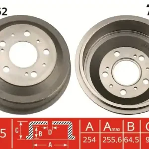 Bęben hamulcowy TRW DB4162 Wyjątkowa oferta