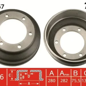 Bęben hamulcowy TRW DB4167 Kup teraz