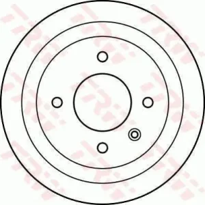 Bezpieczna płatność Bęben hamulcowy TRW DB4178