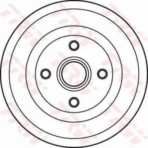 Ostatnia szansa Bęben hamulcowy TRW DB4179