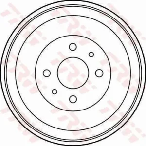 Obniżka ceny Bęben hamulcowy TRW DB4183