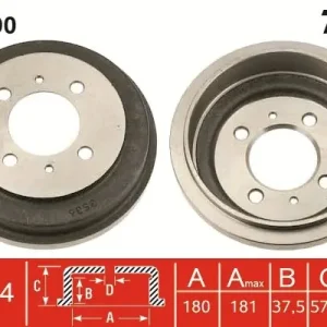 Niska cena Bęben hamulcowy TRW DB4190