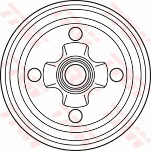 Nowy Bęben hamulcowy TRW DB4195B