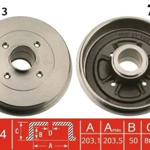 Bęben hamulcowy TRW DB4213 Zniżka
