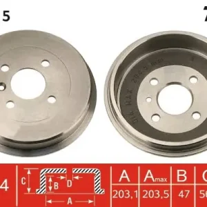 Bęben hamulcowy TRW DB4215 Promocja