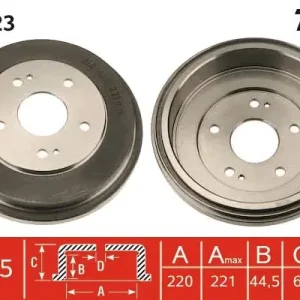 Sprawdź teraz Bęben hamulcowy TRW DB4223