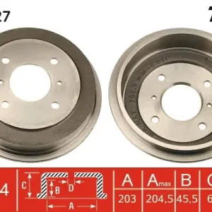Ostatnie sztuki Bęben hamulcowy TRW DB4227
