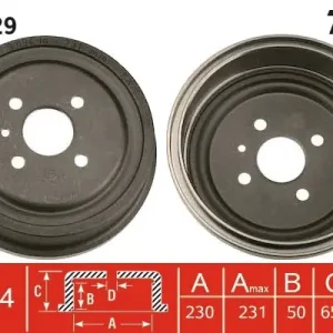Bęben hamulcowy TRW DB4229 Kup online