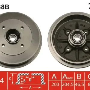 Bęben hamulcowy TRW DB4238B Super okazja