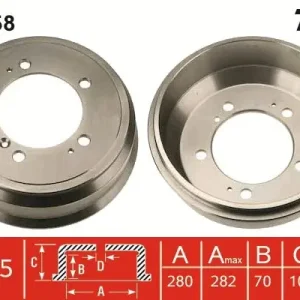 Bęben hamulcowy TRW DB4258 Tani