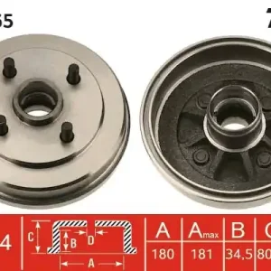 Szybka dostawa Bęben hamulcowy TRW DB4265