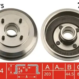 Okazja Bęben hamulcowy TRW DB4275