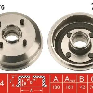 Bęben hamulcowy TRW DB4276 Bezpieczne zakupy