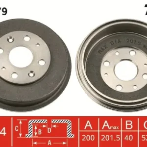 Bęben hamulcowy TRW DB4279 Taniej