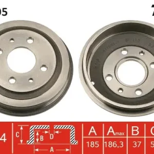 Bęben hamulcowy TRW DB4295 Nowy