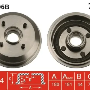 Tylko dziś Bęben hamulcowy TRW DB4296B