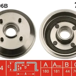 Bęben hamulcowy TRW DB4306B Kup teraz