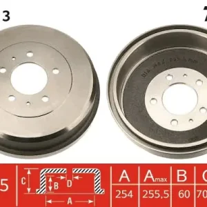Bęben hamulcowy TRW DB4313 Hit sprzedaży