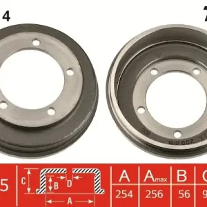 Bęben hamulcowy TRW DB4314 Bezpieczne zakupy