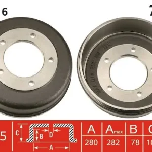 Bęben hamulcowy TRW DB4316 Taniej