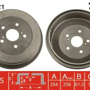 Szybka wysyłka Bęben hamulcowy TRW DB4321