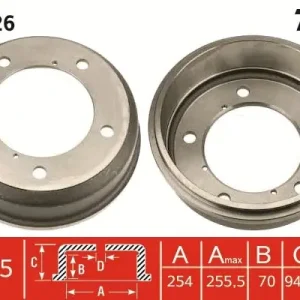 Obniżka ceny Bęben hamulcowy TRW DB4326
