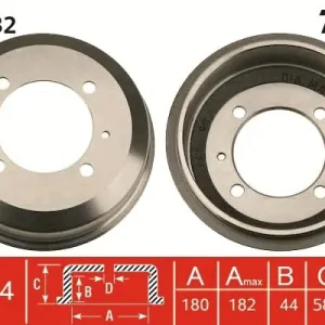Szybka wysyłka Bęben hamulcowy TRW DB4332