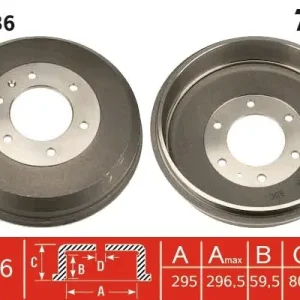 Cena promocyjna Bęben hamulcowy TRW DB4336